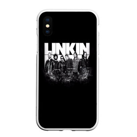 Чехол для iPhone XS Max матовый с принтом Linkin Park в Петрозаводске, Силикон | Область печати: задняя сторона чехла, без боковых панелей | Тематика изображения на принте: американская | группа | линкин | майк шинода | метал | музыка | ню | парк | поп | рок | рэп | феникс фаррелл | честер беннингтон | электроник