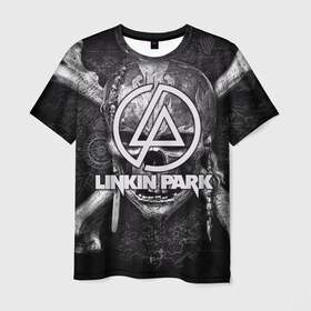 Мужская футболка 3D с принтом Linkin Park в Петрозаводске, 100% полиэфир | прямой крой, круглый вырез горловины, длина до линии бедер | американская | группа | линкин | майк шинода | метал | музыка | ню | парк | поп | рок | рэп | феникс фаррелл | честер беннингтон | электроник