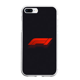 Чехол для iPhone 7Plus/8 Plus матовый с принтом Formula 1 Logo в Петрозаводске, Силикон | Область печати: задняя сторона чехла, без боковых панелей | formula | лого | формула
