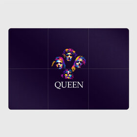 Магнитный плакат 3Х2 с принтом Queen в Петрозаводске, Полимерный материал с магнитным слоем | 6 деталей размером 9*9 см | queen | брайан мэи | британская | группа | джон дикон | королева | роджер тейлор | рок | фредди меркьюри
