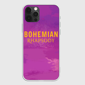 Чехол для iPhone 12 Pro с принтом Queen Bohemian Rhapsody в Петрозаводске, силикон | область печати: задняя сторона чехла, без боковых панелей | queen | богемская рапсодия | брайан мэи | британская | группа | королева | роджер тейлор | рок | фредди меркьюри