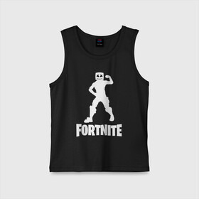 Детская майка хлопок с принтом FORTNITE x MARSHMELLO в Петрозаводске,  |  | 2019 | armor | armour | cybersport | esport | fortnite | game | llama | logo | броня | игра | киберспорт | лама | фиолетовый | фирменные цвета | фортнайт