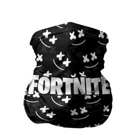 Бандана-труба 3D с принтом FORTNITE x MARSHMELLO в Петрозаводске, 100% полиэстер, ткань с особыми свойствами — Activecool | плотность 150‒180 г/м2; хорошо тянется, но сохраняет форму | 2019 | armor | armour | cybersport | esport | fortnite | game | llama | logo | броня | игра | киберспорт | лама | фиолетовый | фирменные цвета | фортнайт