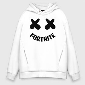 Мужское худи Oversize хлопок с принтом FORTNITE x MARSHMELLO в Петрозаводске, френч-терри — 70% хлопок, 30% полиэстер. Мягкий теплый начес внутри —100% хлопок | боковые карманы, эластичные манжеты и нижняя кромка, капюшон на магнитной кнопке | Тематика изображения на принте: 2019 | armor | armour | cybersport | esport | fortnite | game | llama | logo | броня | игра | киберспорт | лама | фиолетовый | фирменные цвета | фортнайт