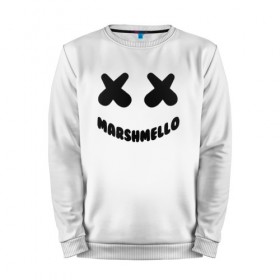 Мужской свитшот хлопок с принтом MARSHMELLO в Петрозаводске, 100% хлопок |  | dj | marshmello | usa | америка | клубная музыка | маршмелло | музыка | музыкант