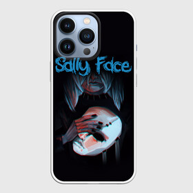 Чехол для iPhone 13 Pro с принтом Sally Face в Петрозаводске,  |  | Тематика изображения на принте: sally face | загадка | лицо | протез | салли фейс | соседи | странные | тайна | ужас | фишер