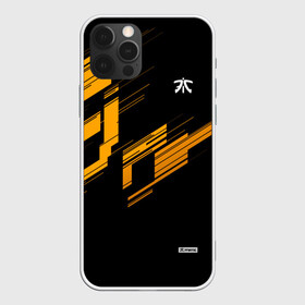 Чехол для iPhone 12 Pro с принтом cs:go - Fnatic (Orange 2019) в Петрозаводске, силикон | область печати: задняя сторона чехла, без боковых панелей | 0x000000123 | 2019 | csgo | fnatic | ксго | фнатик