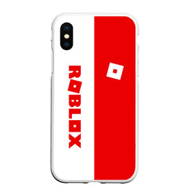 Чехол для iPhone XS Max матовый с принтом ROBLOX в Петрозаводске, Силикон | Область печати: задняя сторона чехла, без боковых панелей | game | gamer | logo | minecraft | roblox | simulator | игра | конструктор | лого | симулятор | строительство | фигура