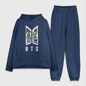 Женский костюм хлопок Oversize с принтом BTS в Петрозаводске,  |  | bangtan boys | bt21 | bts | bts army | bts stickers | j hope | jimin | jin | jungkook | k pop | rap monster | rapmon | suga | v | бтс | корея | стикеры bts