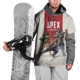 Накидка на куртку 3D с принтом APEX LEGENDS в Петрозаводске, 100% полиэстер |  | apex | legend | legends | titanfall | апекс | бангалор | бладхаунд | верхушки | гибралтар | каустик | лайфлайн | легенда | легенды | ледженд | леджендс | мираж | рэйф | титанфол