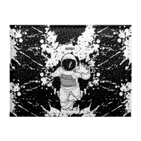 Обложка для студенческого билета с принтом NASA в Петрозаводске, натуральная кожа | Размер: 11*8 см; Печать на всей внешней стороне | nasa | астронавт | звезды | земля | космонавт | космос | луна | марс | наса | планета | роскосмос | созвездие | шатл