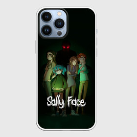 Чехол для iPhone 13 Pro Max с принтом Sally Face в Петрозаводске,  |  | Тематика изображения на принте: blue | diane | face | fisher | gizmo | henry | johnson | killer | larry | sally | генри | гизмо | джонсон | диана | ларри | лицо | салли | фейс | фишер