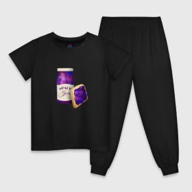 Детская пижама хлопок с принтом Space Jam в Петрозаводске, 100% хлопок |  брюки и футболка прямого кроя, без карманов, на брюках мягкая резинка на поясе и по низу штанин
 | 