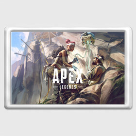 Магнит 45*70 с принтом APEX Legends в Петрозаводске, Пластик | Размер: 78*52 мм; Размер печати: 70*45 | 2 | 2019 | 3 | apex | game | legends | titanfall | игра | титанфолл