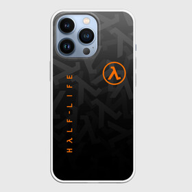 Чехол для iPhone 13 Pro с принтом HALF LIFE | ХАЛФ ЛАЙФ в Петрозаводске,  |  | aperture laboratorie | black mesa | gordon freeman | half life | half life 3 | logo | valve | вэлв | гордон фриман | игра | лого | монтировка | фантастика | халф лайф