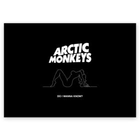 Поздравительная открытка с принтом Arctic Monkeys в Петрозаводске, 100% бумага | плотность бумаги 280 г/м2, матовая, на обратной стороне линовка и место для марки
 | arctic monkeys | алекс тёрнер | арктик манкиз | группы | джейми кук | инди | музыка | мэтт хелдерс | ник омэлли | постпанк | рок