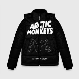 Зимняя куртка для мальчиков 3D с принтом Arctic Monkeys в Петрозаводске, ткань верха — 100% полиэстер; подклад — 100% полиэстер, утеплитель — 100% полиэстер | длина ниже бедра, удлиненная спинка, воротник стойка и отстегивающийся капюшон. Есть боковые карманы с листочкой на кнопках, утяжки по низу изделия и внутренний карман на молнии. 

Предусмотрены светоотражающий принт на спинке, радужный светоотражающий элемент на пуллере молнии и на резинке для утяжки | arctic monkeys | алекс тёрнер | арктик манкиз | группы | джейми кук | инди | музыка | мэтт хелдерс | ник омэлли | постпанк | рок