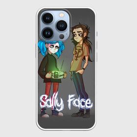 Чехол для iPhone 13 Pro с принтом Sally Face (10) в Петрозаводске,  |  | face | fisher | larry johnson | mask | sally | sally face | sally fisher | демоны | духи | маска | призраки | салли | салли фейс | салли фишер | фейс