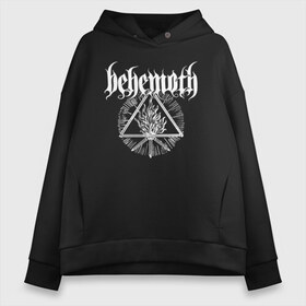 Женское худи Oversize хлопок с принтом Behemoth в Петрозаводске, френч-терри — 70% хлопок, 30% полиэстер. Мягкий теплый начес внутри —100% хлопок | боковые карманы, эластичные манжеты и нижняя кромка, капюшон на магнитной кнопке | behemoth | black metal | death metal | inferno | nergal | orion | seth | блэк метал | группы | дэт метал | метал | музыка | рок