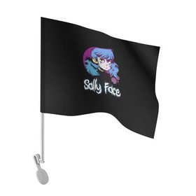 Флаг для автомобиля с принтом Sally Face (15) в Петрозаводске, 100% полиэстер | Размер: 30*21 см | face | fisher | larry johnson | mask | sally | sally face | sally fisher | демоны | духи | маска | призраки | салли | салли фейс | салли фишер | фейс