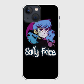 Чехол для iPhone 13 mini с принтом Sally Face (15) в Петрозаводске,  |  | Тематика изображения на принте: face | fisher | larry johnson | mask | sally | sally face | sally fisher | демоны | духи | маска | призраки | салли | салли фейс | салли фишер | фейс