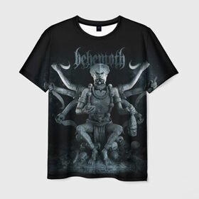 Мужская футболка 3D с принтом Behemoth в Петрозаводске, 100% полиэфир | прямой крой, круглый вырез горловины, длина до линии бедер | behemoth | black metal | death metal | inferno | nergal | orion | seth | блэк метал | группы | дэт метал | метал | музыка | рок