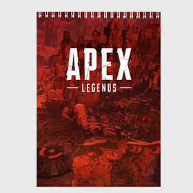 Скетчбук с принтом APEX LEGENDS в Петрозаводске, 100% бумага
 | 48 листов, плотность листов — 100 г/м2, плотность картонной обложки — 250 г/м2. Листы скреплены сверху удобной пружинной спиралью | apex | apexlegends | battle | fall | legends | online | robot | royale | titan | titanfall | апекс | битва | игра | игры | королевская | легенд | легендс | легенды | лого | меха | мехи | онлайн | роботы | символ | титанфол | шутер