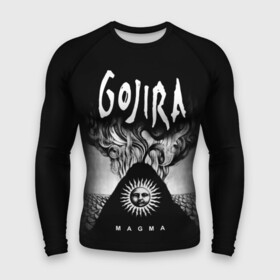 Мужской рашгард 3D с принтом Gojira в Петрозаводске,  |  | death metal | from mars to sirius | gojira | magmа | terra incognita | the link | the way of all flesh | годжира | грув метал | группы | дэт метал | метал | музыка | рок