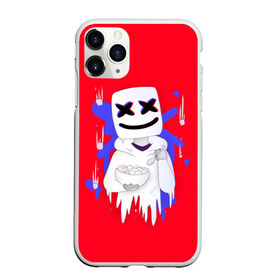 Чехол для iPhone 11 Pro матовый с принтом Marshmello в Петрозаводске, Силикон |  | christopher comstock | dj | glitch | marshmello | music | глитч | диджей | крис комсток | маршмэллоу | музыка