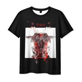 Мужская футболка 3D с принтом Slipknot All Out Life в Петрозаводске, 100% полиэфир | прямой крой, круглый вырез горловины, длина до линии бедер | metal | music | rock | skull | slipknot