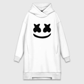 Платье-худи хлопок с принтом MERSHMELLO в Петрозаводске,  |  | dj | marshmello | usa | америка | клубная музыка | маршмелло | музыка | музыкант