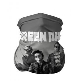 Бандана-труба 3D с принтом Green Day в Петрозаводске, 100% полиэстер, ткань с особыми свойствами — Activecool | плотность 150‒180 г/м2; хорошо тянется, но сохраняет форму | green day | greenday | punk | rock | грин дэй | группы | музыка | панк | рок