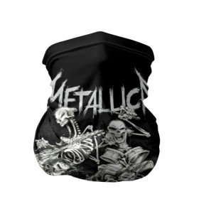 Бандана-труба 3D с принтом Metallica в Петрозаводске, 100% полиэстер, ткань с особыми свойствами — Activecool | плотность 150‒180 г/м2; хорошо тянется, но сохраняет форму | heavy metal | metal | metallica | группы | метал | металлика | музыка | рок | трэш метал | хєви метал