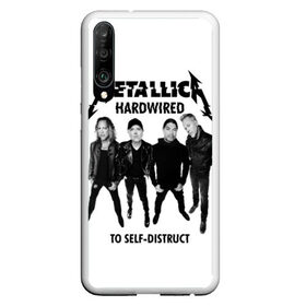 Чехол для Honor P30 с принтом Metallica в Петрозаводске, Силикон | Область печати: задняя сторона чехла, без боковых панелей | heavy metal | metal | metallica | группы | метал | металлика | музыка | рок | трэш метал | хєви метал