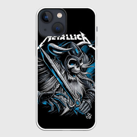 Чехол для iPhone 13 mini с принтом Metallica в Петрозаводске,  |  | heavy metal | metal | metallica | группы | метал | металлика | музыка | рок | трэш метал | хєви метал