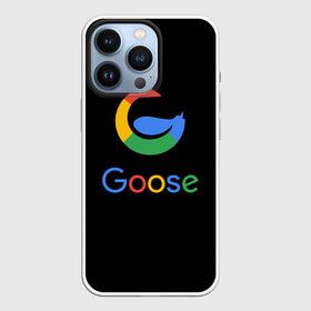 Чехол для iPhone 13 Pro с принтом GOOSE в Петрозаводске,  |  | android | google | gussi | андройд | гуси