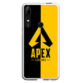 Чехол для Honor P Smart Z с принтом APEX LEGENDS YELLOW в Петрозаводске, Силикон | Область печати: задняя сторона чехла, без боковых панелей | apex | legend | legends | titanfall | апекс | арех | бангалор | бладхаунд | верхушки | гибралтар | каустик | лайфлайн | легенда | легенды | ледженд | леджендс | мираж | орех | рэйф | титанфол