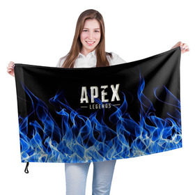 Флаг 3D с принтом APEX LEGENDS в Петрозаводске, 100% полиэстер | плотность ткани — 95 г/м2, размер — 67 х 109 см. Принт наносится с одной стороны | apex | apex legends | апекс | апекс легенд | апекс легендс | бой | игра | компьютерная игра | королевская битва | лучшее | огонь | онлайн игра | пламя | популярное | хит | шутер