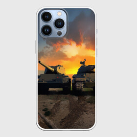 Чехол для iPhone 13 Pro Max с принтом Танки в Петрозаводске,  |  | 23 февраля | tank | tanks | военные | война | вторая мировая | танк | танки | танкист | техника