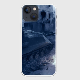 Чехол для iPhone 13 mini с принтом Танки в Петрозаводске,  |  | 23 февраля | tank | tanks | военные | война | вторая мировая | танк | танки | танкист | техника