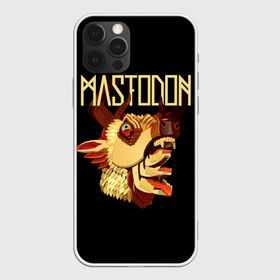 Чехол для iPhone 12 Pro Max с принтом Mastodon в Петрозаводске, Силикон |  | leviathan | mastodon | metal | sludge metal | stoner | грув метал | группы | мастодон | метал | музыка | рок