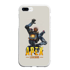 Чехол для iPhone 7Plus/8 Plus матовый с принтом APEX LEGENDS в Петрозаводске, Силикон | Область печати: задняя сторона чехла, без боковых панелей | apex | apex legends | апекс | апекс легенд | апекс легендс | бой | игра | компьютерная игра | королевская битва | лучшее | онлайн игра | популярное | хит | шутер