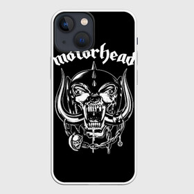 Чехол для iPhone 13 mini с принтом Motorhead в Петрозаводске,  |  | motorhead | группы | лемми килмистер | метал | музыка | рок | хард рок | хеви метал