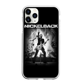 Чехол для iPhone 11 Pro Max матовый с принтом Nickelback в Петрозаводске, Силикон |  | Тематика изображения на принте: dark horse | feed the machine | nickelback | no fixed adress | группы | метал | музыка | никлбэк | рок | хард рок | чед крюгер