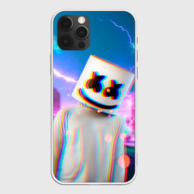 Чехол для iPhone 12 Pro Max с принтом Marshmello Glitch в Петрозаводске, Силикон |  | christopher | comstock | dj | dotcom | fortnite | friends | glitch | marshmallow | marshmello | usa | глитч | диджей | друзья | зефир | комсток | крис | мармелад | маршмэллоу | молнии | музыка | продюсер | сша | фортнайт | хаус | электро