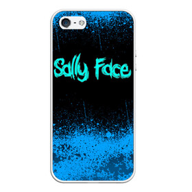 Чехол для iPhone 5/5S матовый с принтом Sally Face (19) в Петрозаводске, Силикон | Область печати: задняя сторона чехла, без боковых панелей | face | fisher | larry johnson | mask | sally | sally face | sally fisher | демоны | духи | маска | призраки | салли | салли фейс | салли фишер | фейс