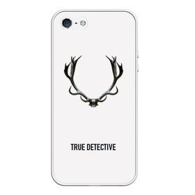 Чехол для iPhone 5/5S матовый с принтом True Detective в Петрозаводске, Силикон | Область печати: задняя сторона чехла, без боковых панелей | carcosa | true detective | каркоса | криминал | мистика | настоящий детектив | раст коул | религия | ритуал | рога | символ | эзотерика