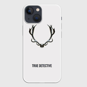 Чехол для iPhone 13 mini с принтом True Detective в Петрозаводске,  |  | carcosa | true detective | каркоса | криминал | мистика | настоящий детектив | раст коул | религия | ритуал | рога | символ | эзотерика