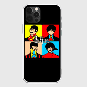 Чехол для iPhone 12 Pro с принтом The Beatles в Петрозаводске, силикон | область печати: задняя сторона чехла, без боковых панелей | beatles | the beatles | битлз | битлс | битлы | группы | джон леннон | джордж харрисон | легенды | музыка | пол маккартни | ринго старр | рок