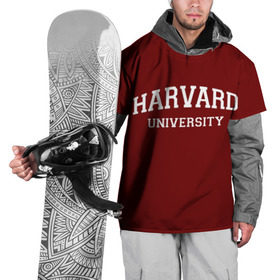 Накидка на куртку 3D с принтом Harvard University_девиз в Петрозаводске, 100% полиэстер |  | harvard university | usa | америка | вуз | гарвард | колледж | образование | студенты | сша | университет | школа